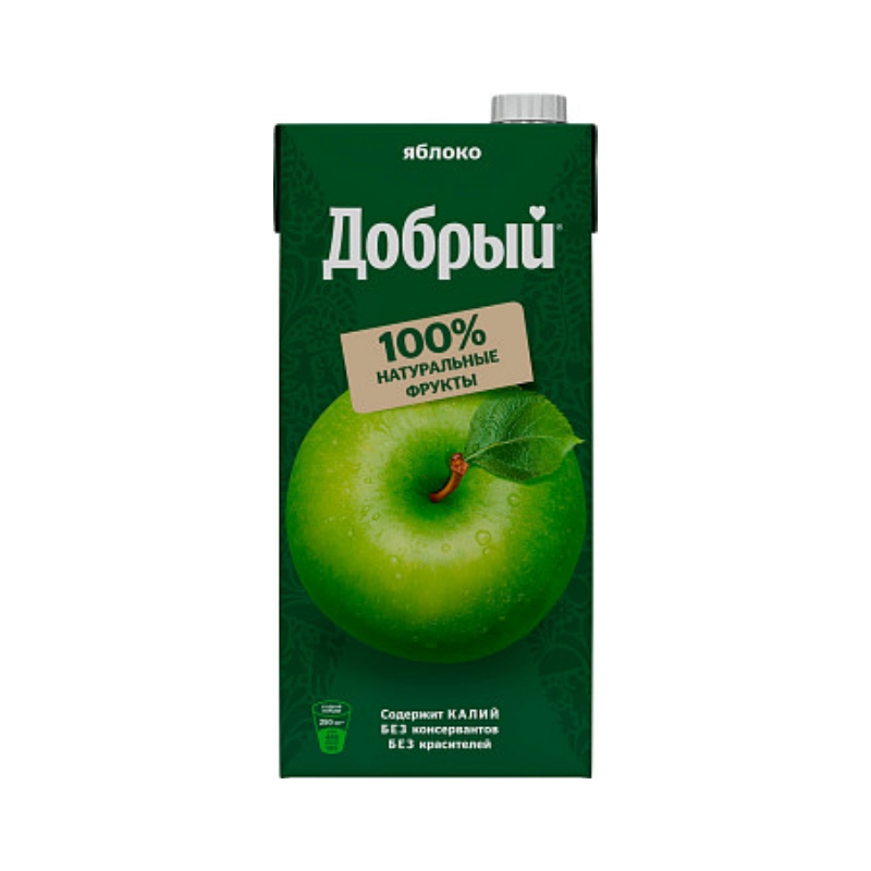 Нектар ДОБРЫЙ ЯБЛОКО, 1л