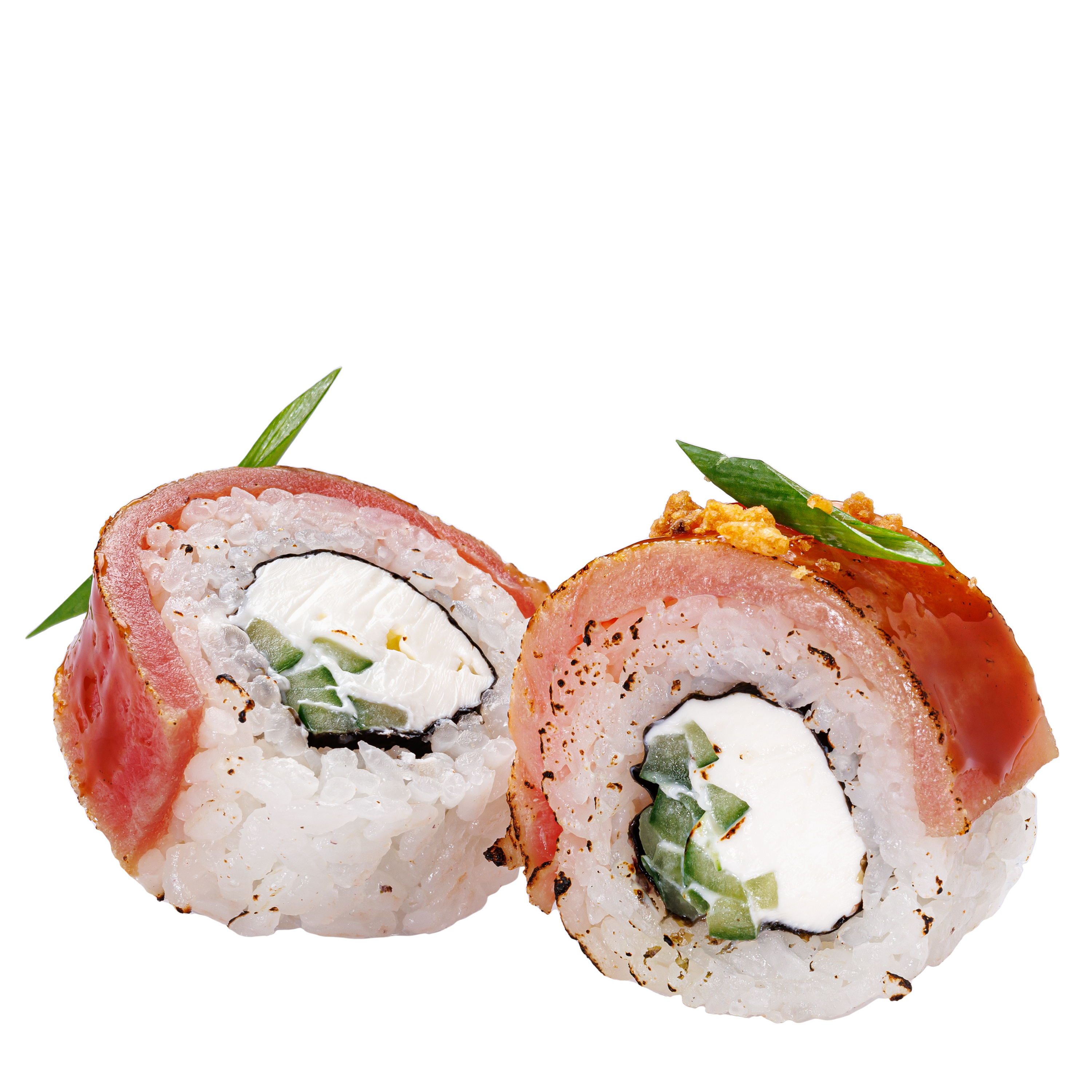 С опаленым тунцом