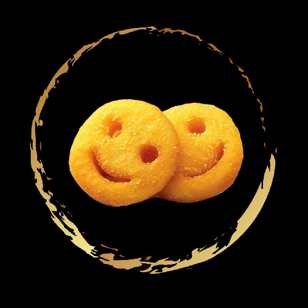 Картофельные смайлики