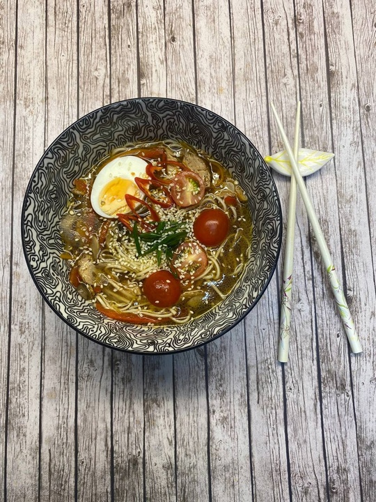 Суп Рамен с курицей