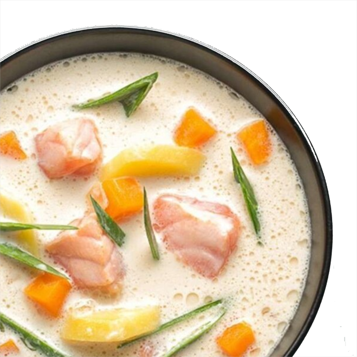 Уха с байкальской рыбкой