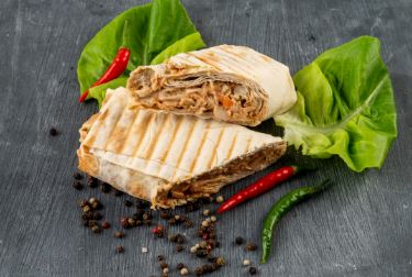 Шаурма с курицей большая