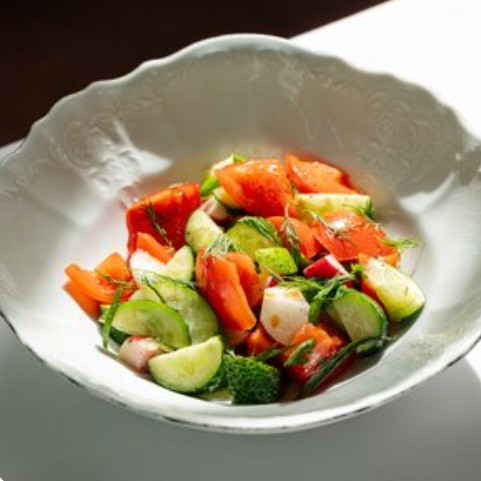 Салат из свежих овощей