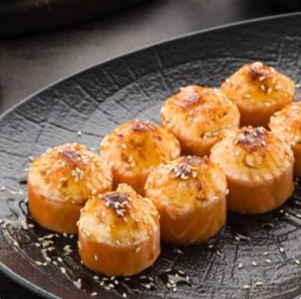 Ролл Запеченная Филадельфия с креветкой