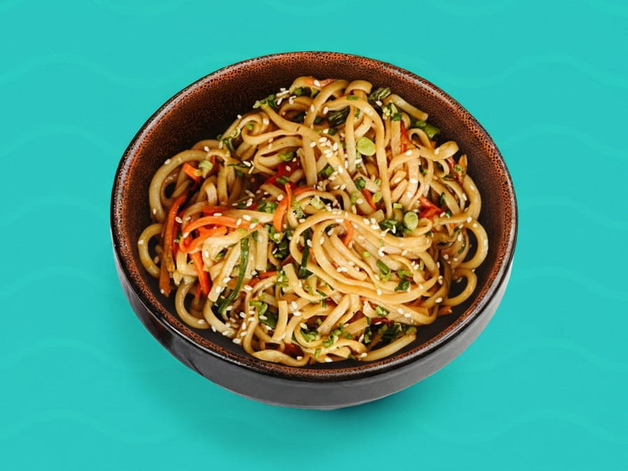 Удон с овощами