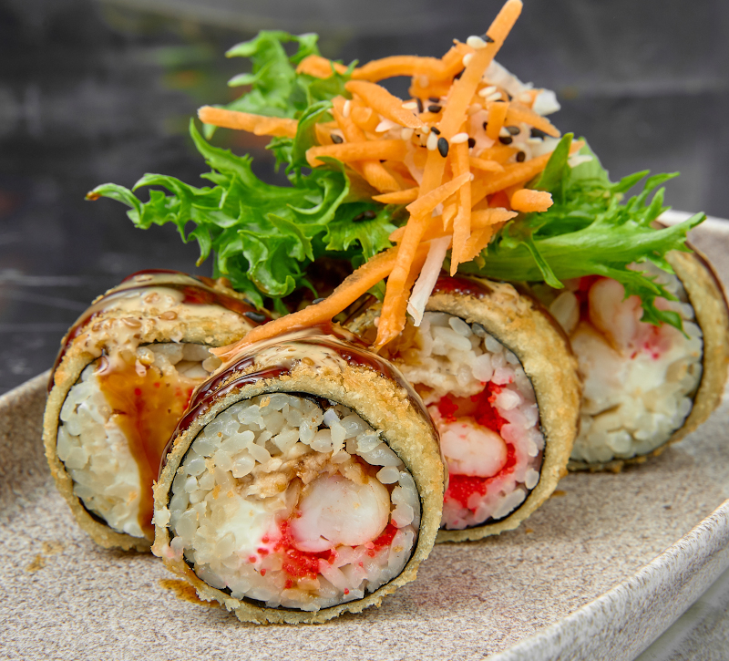 Темпурный с креветкой и угрем Сыр творожный