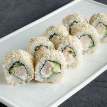 Ролл Цезарь с курицей