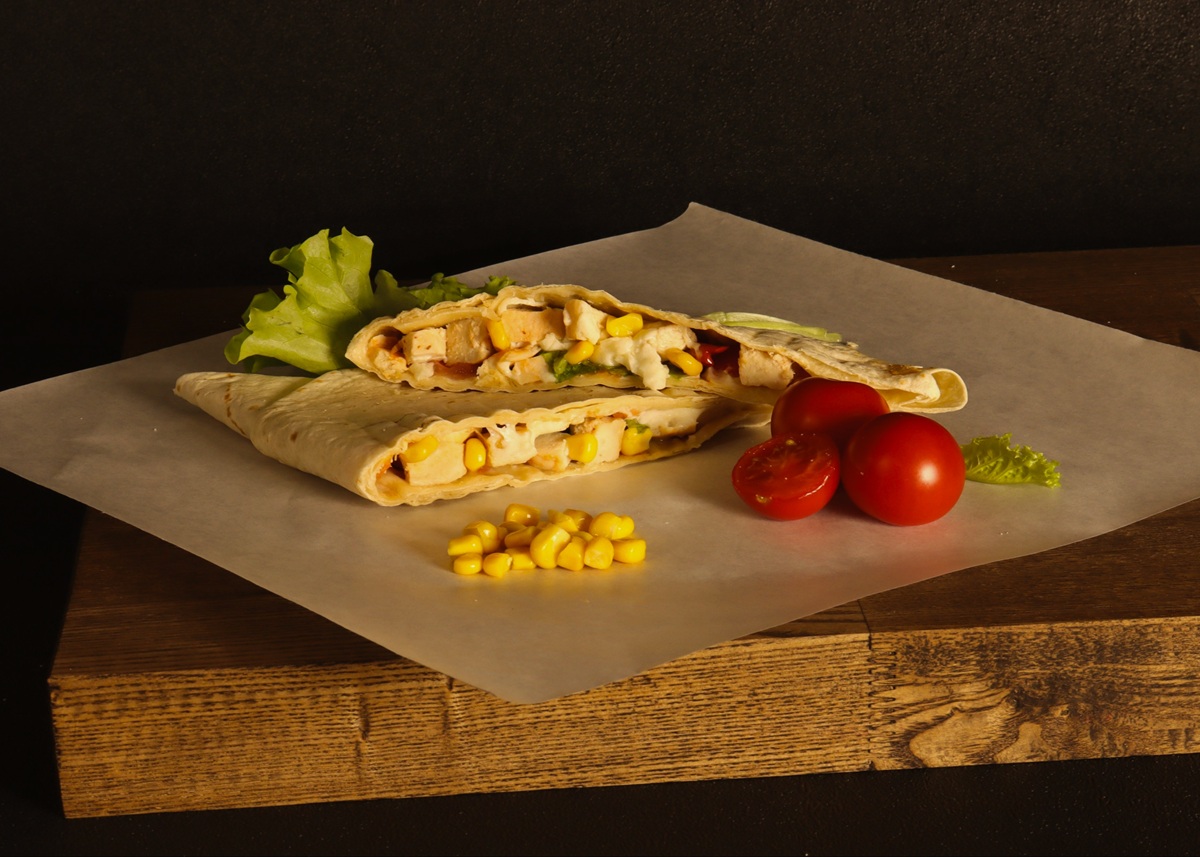 Кесадилья с курицей