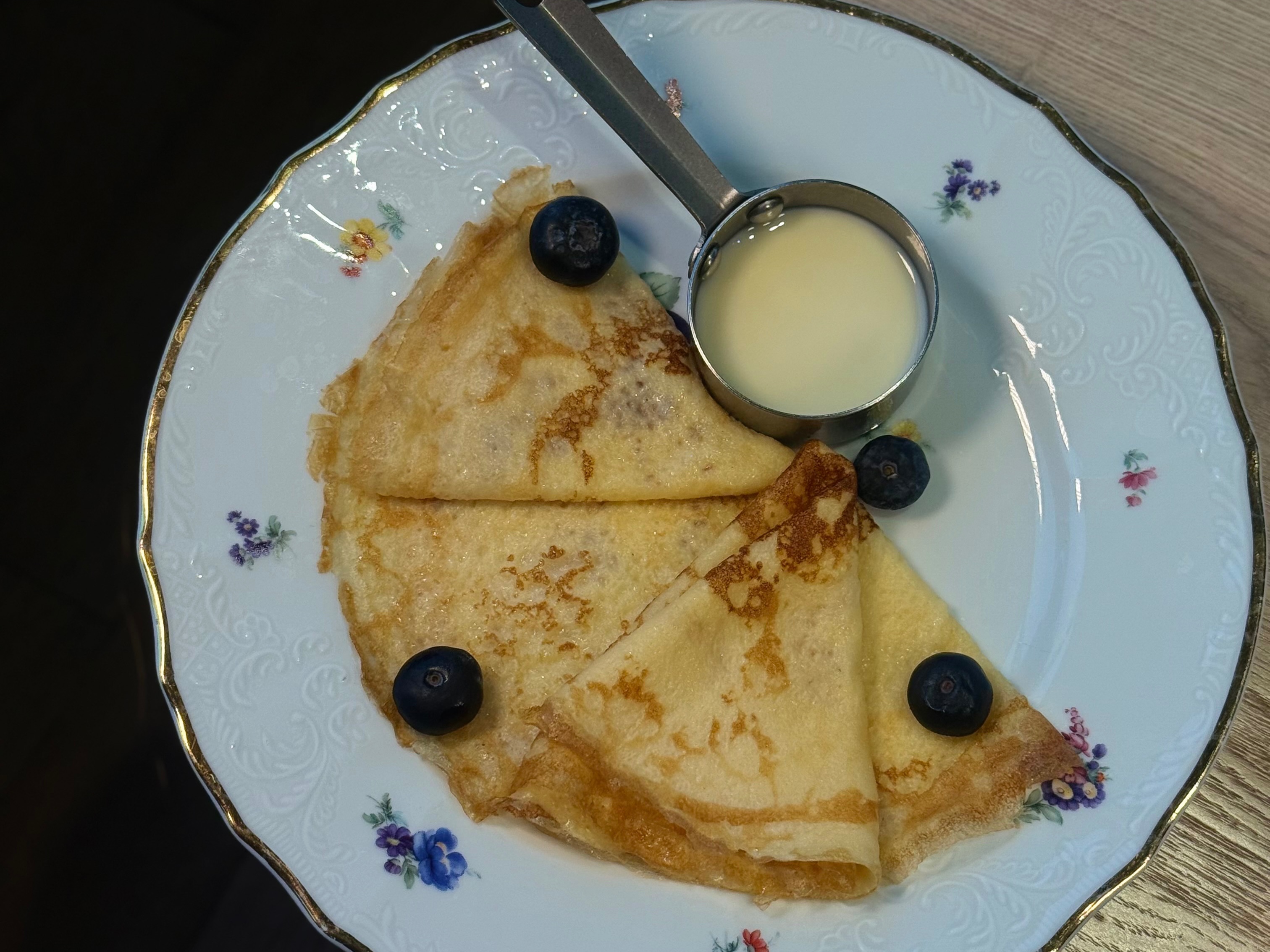 Блинчики со сгущёнкой