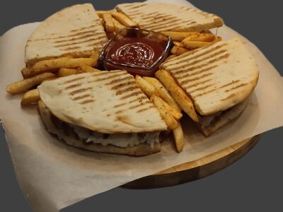 Скепасти ветчина-грибы