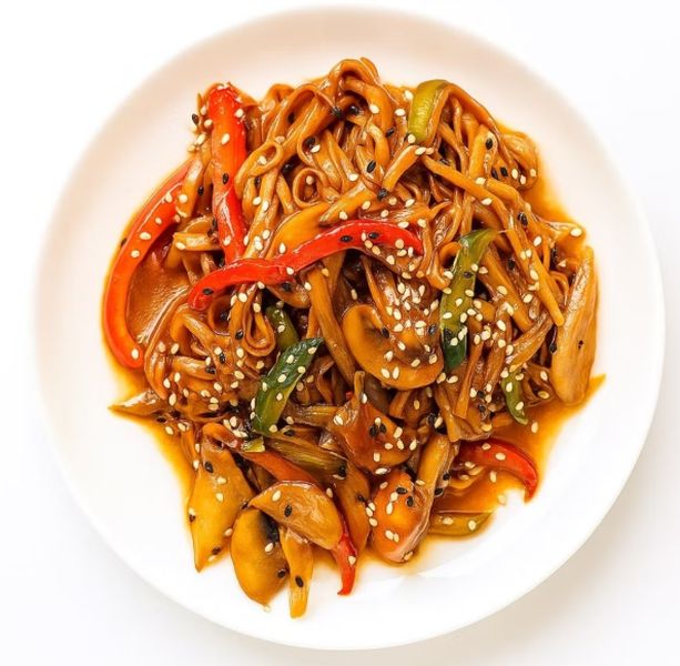 Удон с овощами