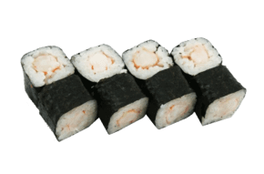 Мини роллы с креветкой