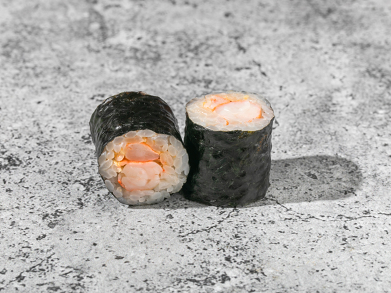 Мини ролл с креветкой