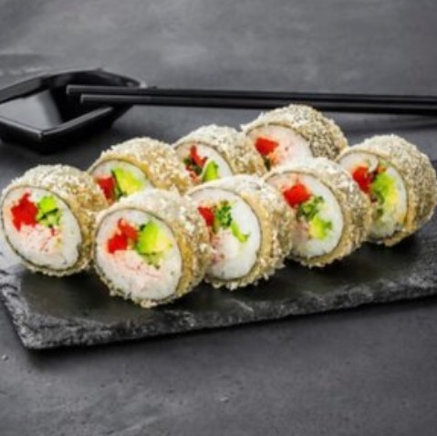 Ролл Калифорния в темпуре