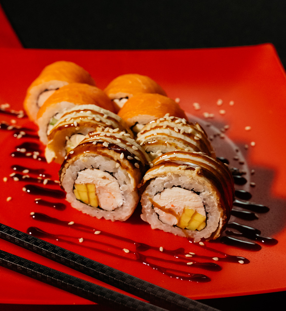 Ролл Филадельфия делюкс