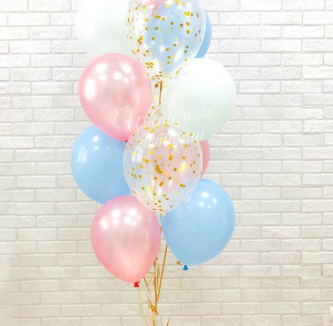 Сет шаров «Нежный микс»