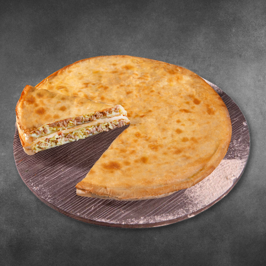 Осетинский пирог с курицей и сыром