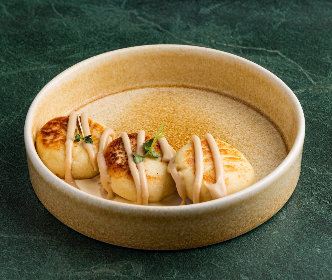 Сырники с кокосовой сгущенкой