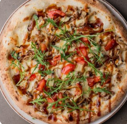 Пицца Курица с грибами