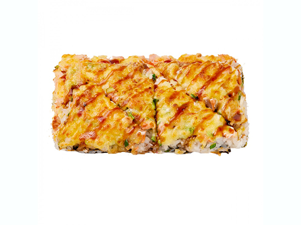 Суши-пицца Salmon fish