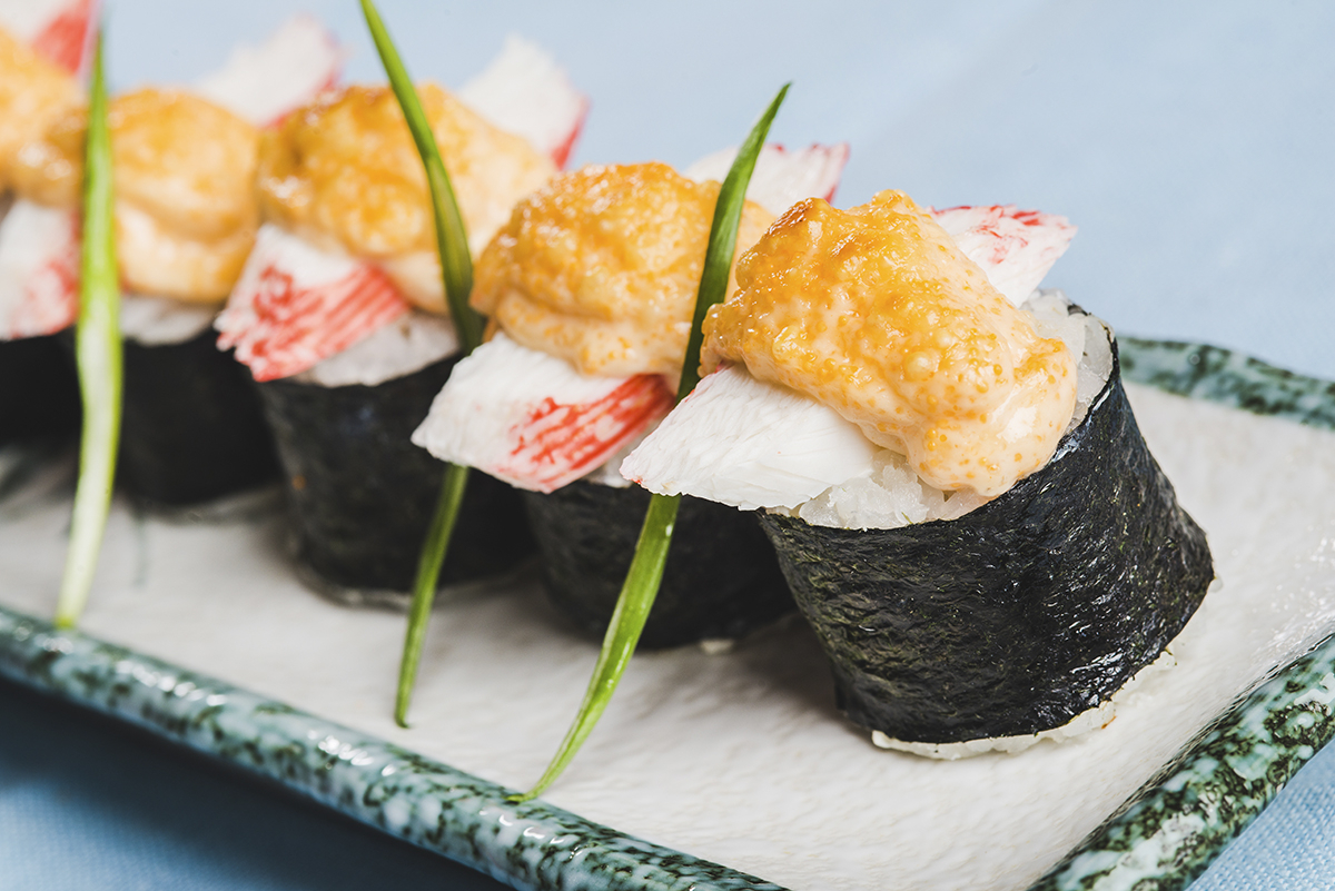 Оки -токи со снежным крабом