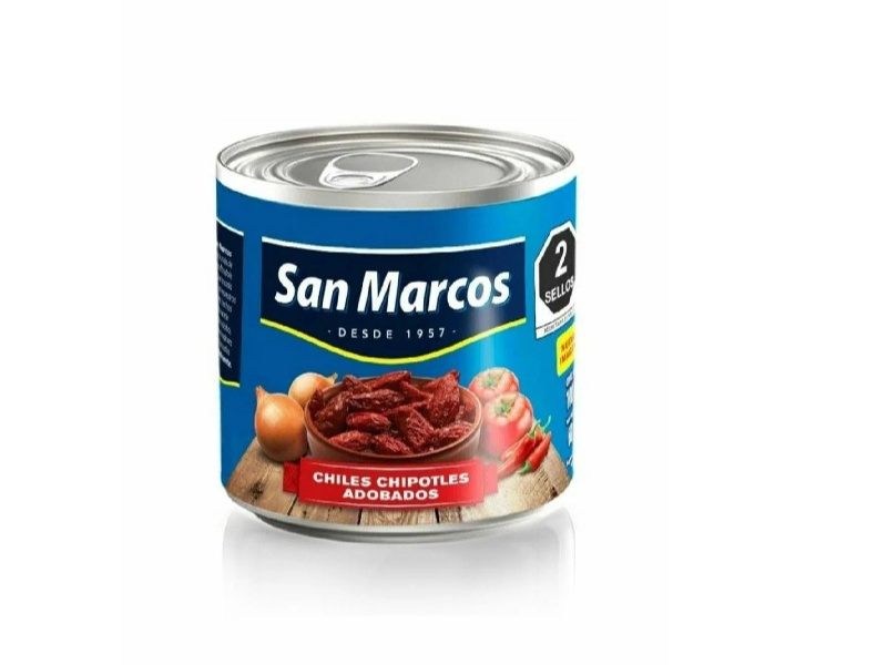 Перец Чипотле San Marcos в соусе Адобо, маринованный, Мексика, 312 г