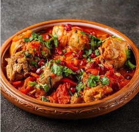 Чахохбили из курицы / Chicken chakhokhbili