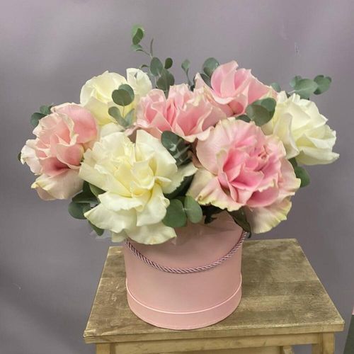 Цветы в коробке "моя душа"