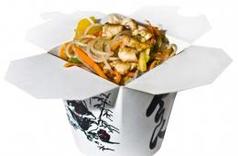Лапша с курицей и овощами 400гр