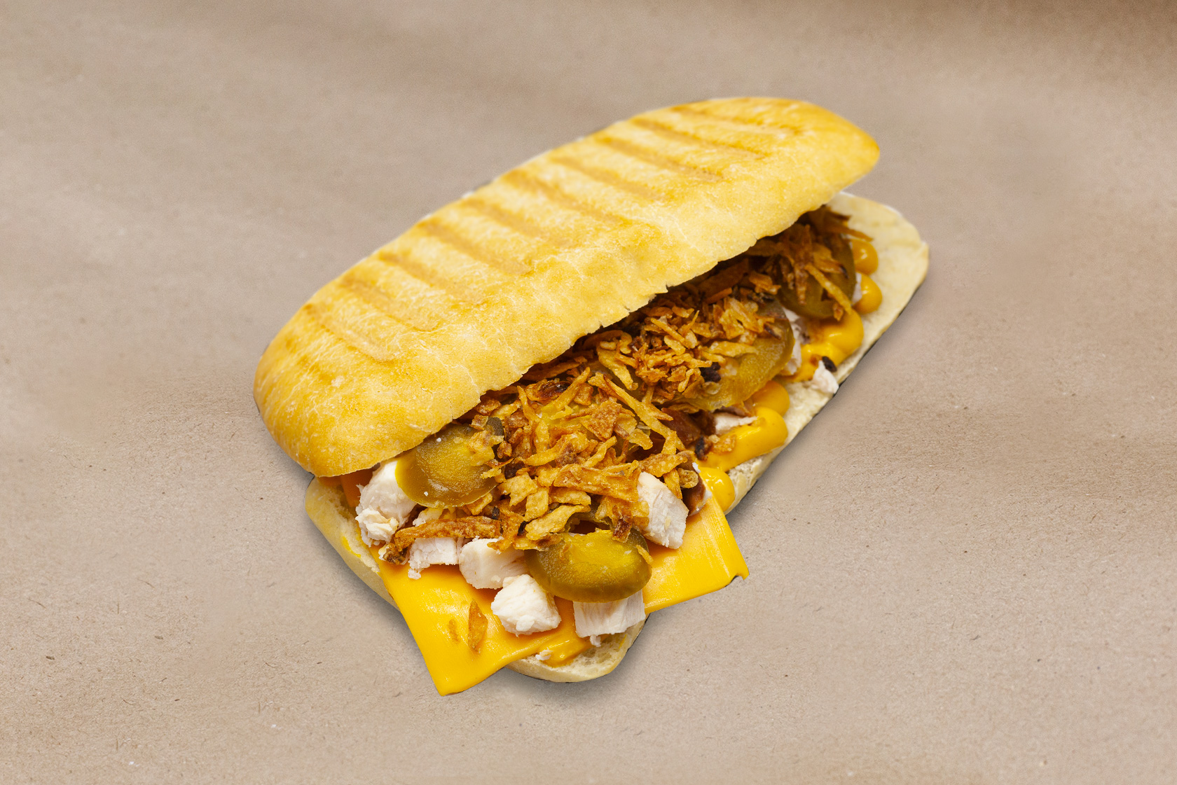 Сэндвич Острый карри