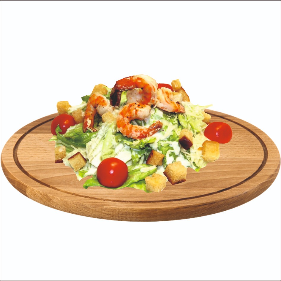 Цезарь с креветками