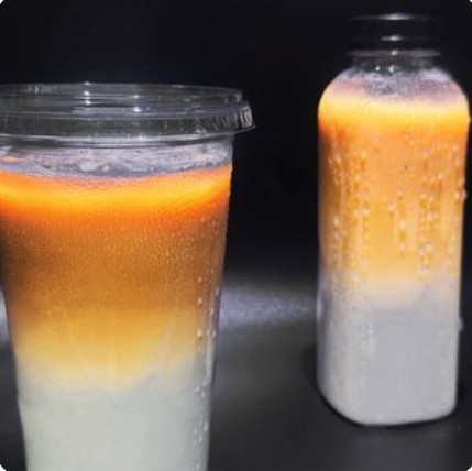 Японский Айс-кофе Капучино