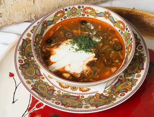 Солянка мясная