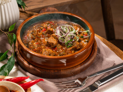 Чашушули со свининой