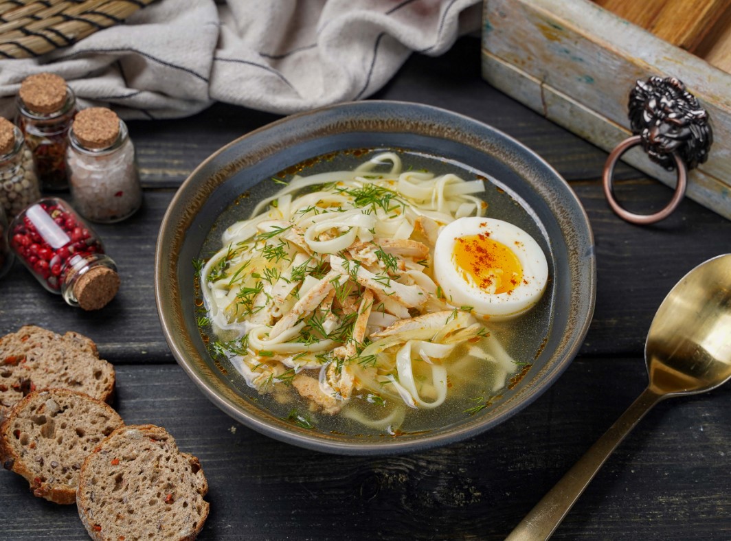 Суп-лапша куриная