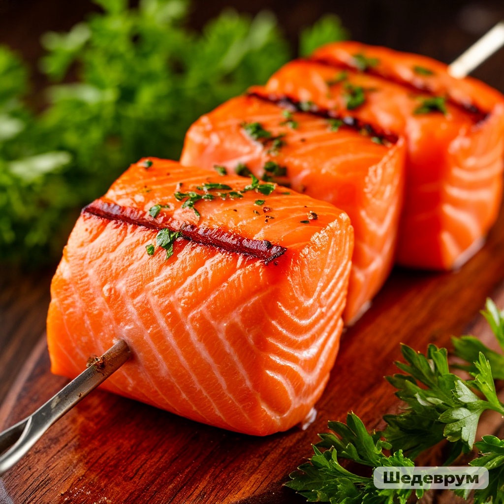 Шашлычек из семги