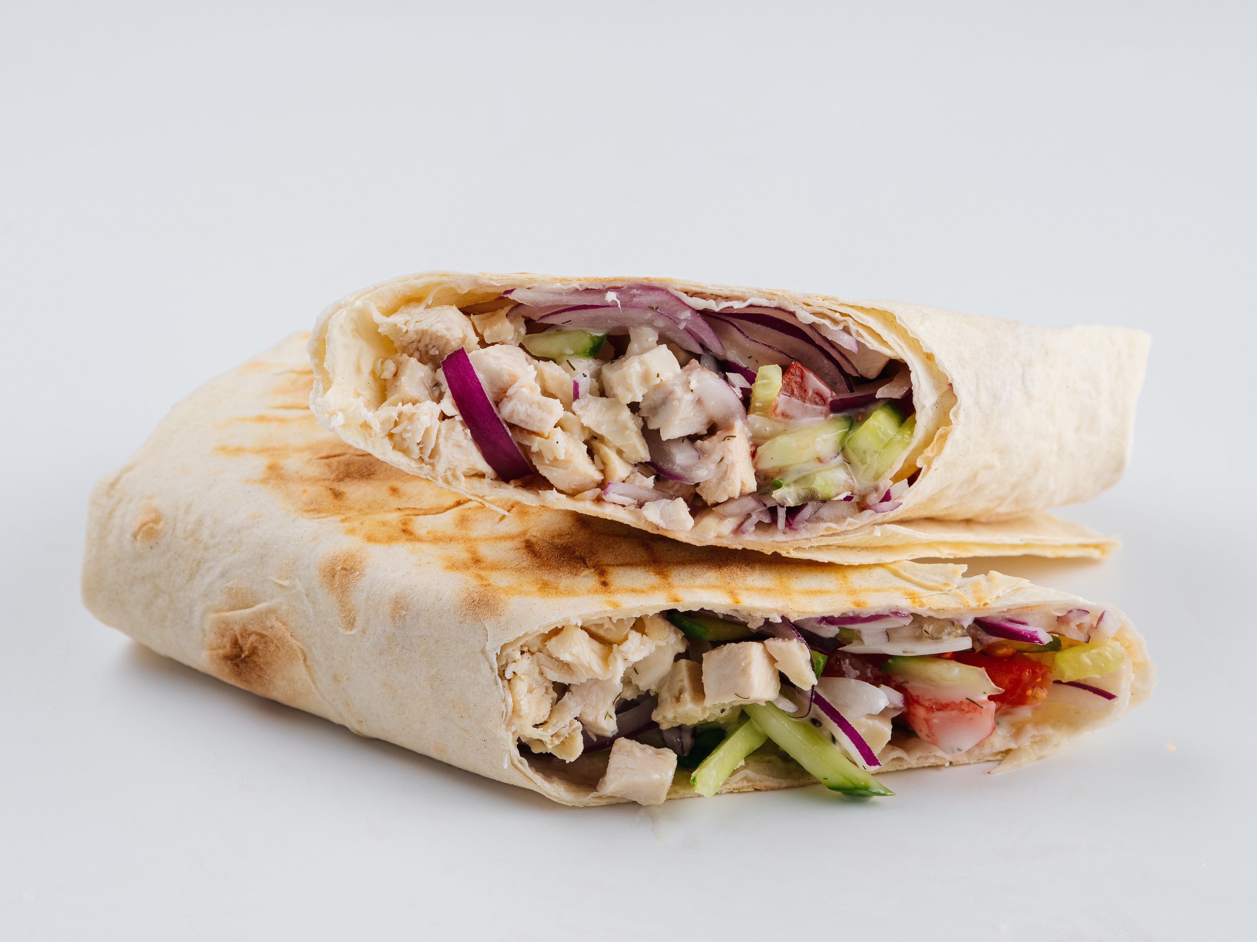 Шаурма с вареной грудкой