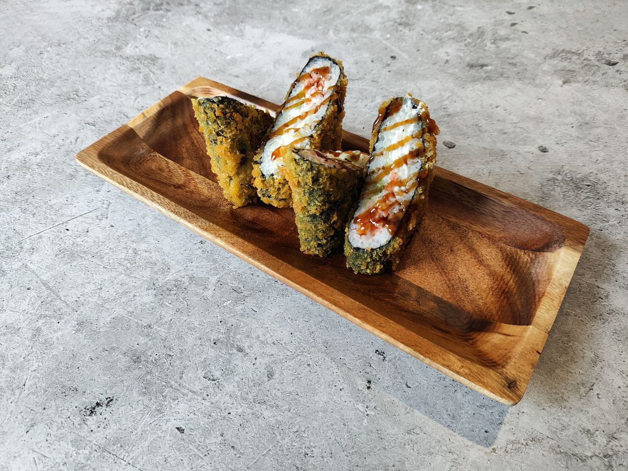 Сендвич с лососем