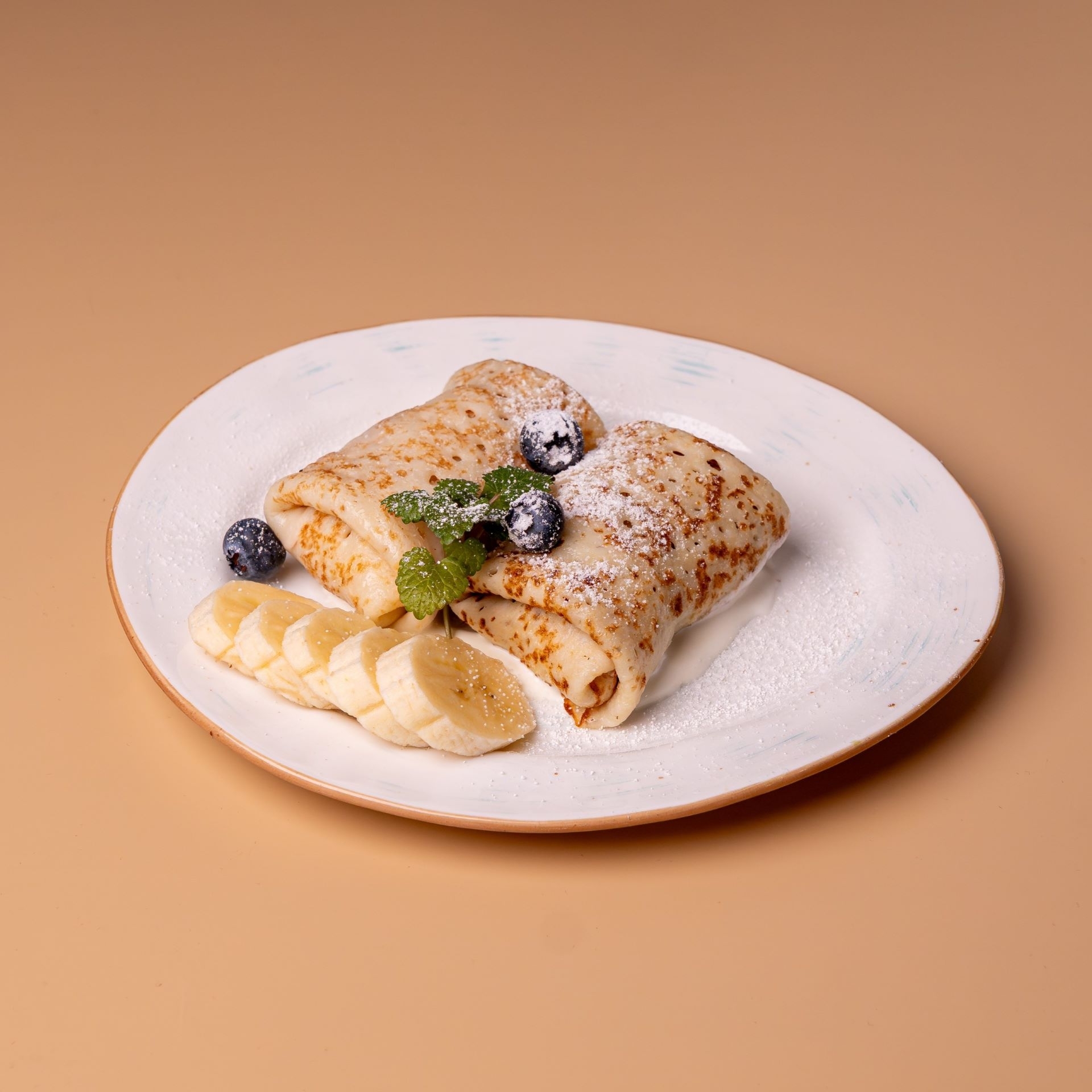 Блины с творогом