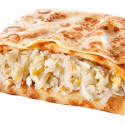 Блинчик с капустой и яйцом