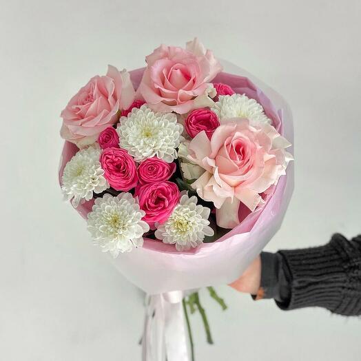 Букет комплимент розой французской