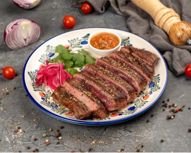 Стейк Мясника В Остром Маринаде