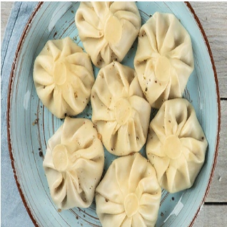 Хинкали с курицей и грибами 3 шт