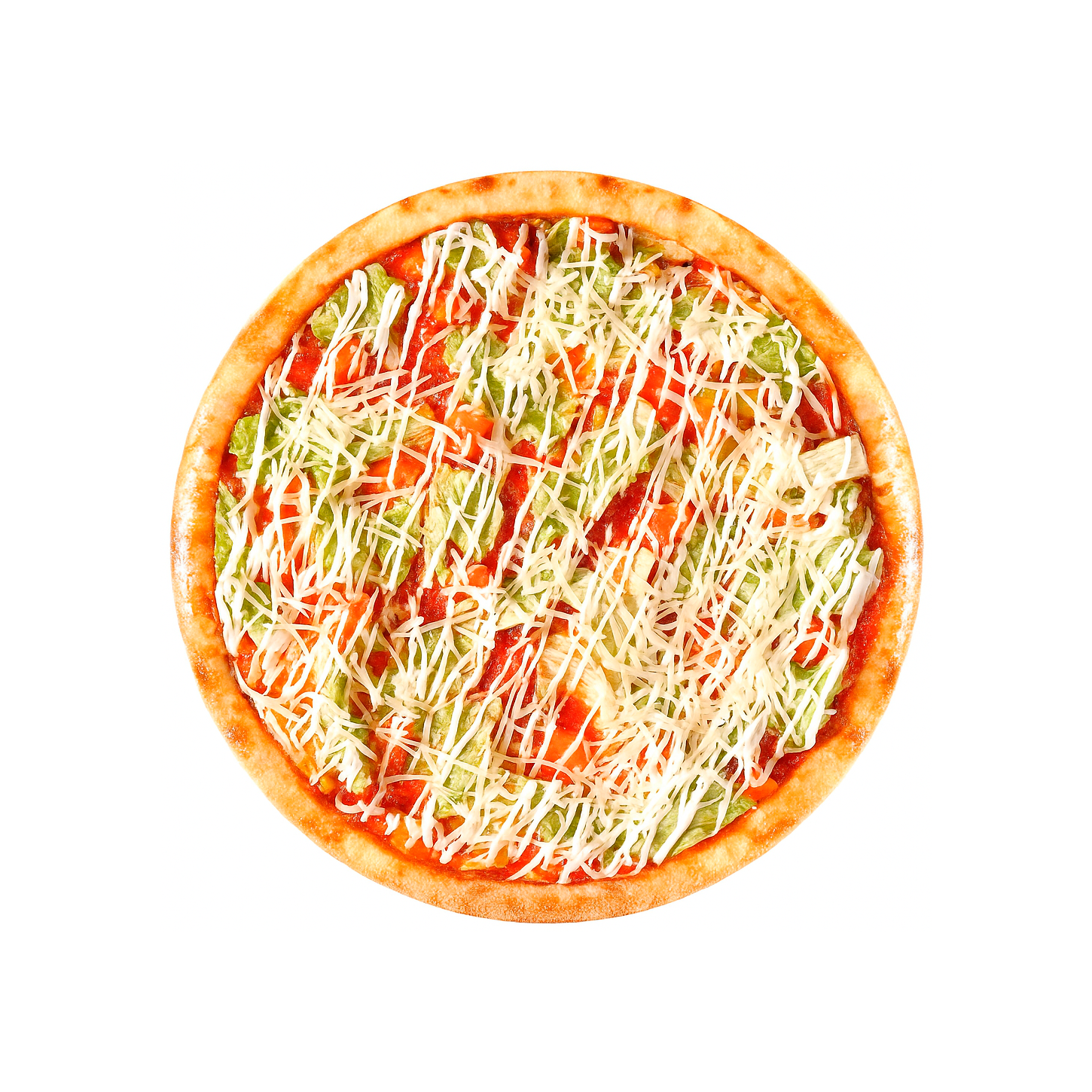 Цезарь (на томатном соусе) (32 см)