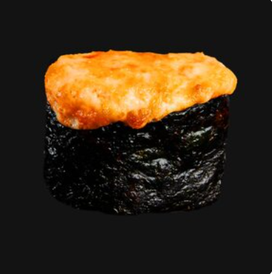 Запеченный гункан с крабом