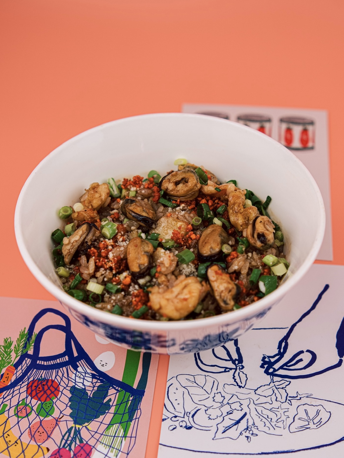 Fried rice морепродукты