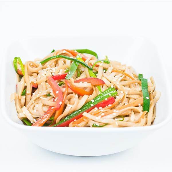 Лапша пшеничная с овощами