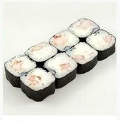 Мини ролл с креветкой