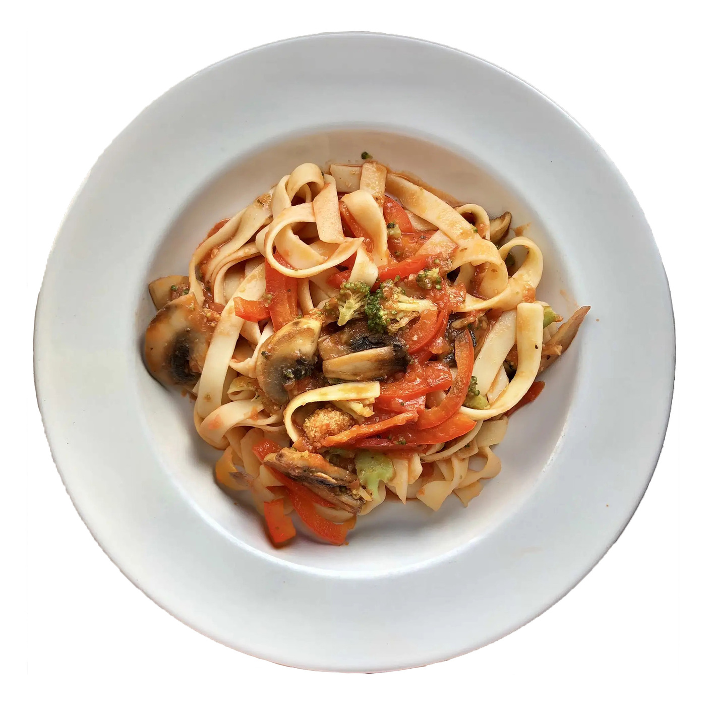 Фетучини с овощами Д