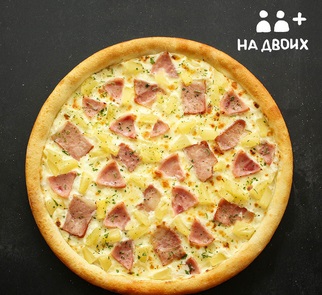 С ветчиной и ананасами 30 см